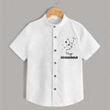 Virgo Star Sign Constellation shirt - WHITE - 0 - 6 Months Old (Chest 23")