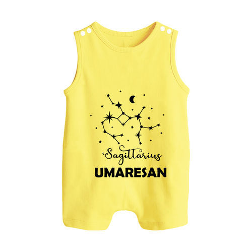 Sagittarius Constellation Button Romper