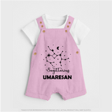 Sagittarius Constellation Dungaree - BABY PINK - 0 - 5 Months Old (Chest 18")