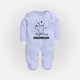 Sagittarius ConstellationFullbody Suit - BABY BLUE - New Born (Chest 7.5")