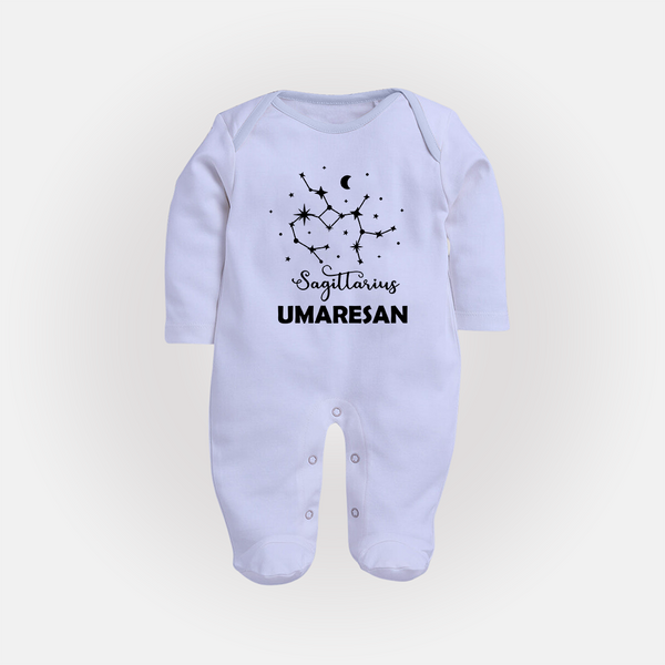 Sagittarius ConstellationFullbody Suit - BABY BLUE - New Born (Chest 7.5")