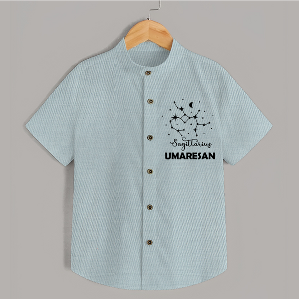 Sagittarius Constellation shirt - ARCTIC BLUE - 0 - 6 Months Old (Chest 23")