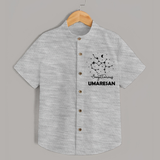 Sagittarius Constellation shirt - GREY - 0 - 6 Months Old (Chest 23")