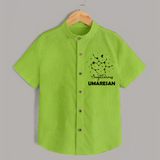 Sagittarius Constellation shirt - LIME GREEN - 0 - 6 Months Old (Chest 23")