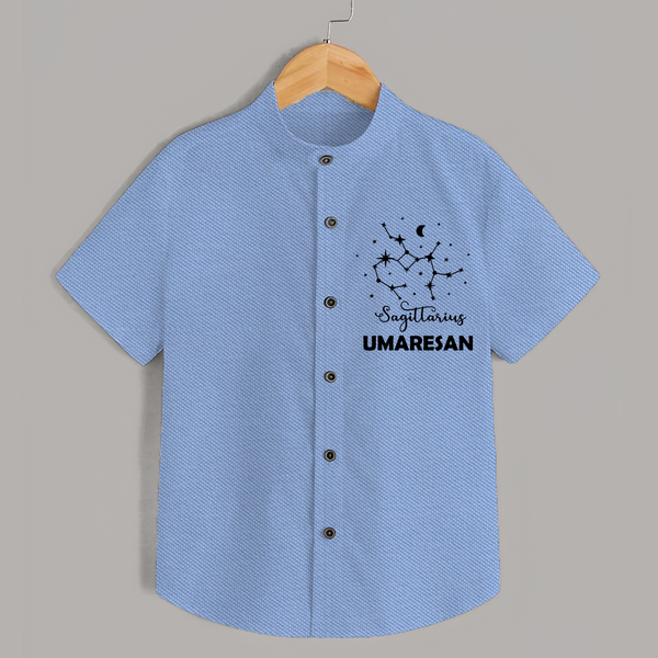 Sagittarius Constellation shirt - SKY BLUE - 0 - 6 Months Old (Chest 23")
