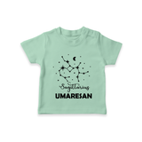 Sagittarius Constellation T shirt  - MINT GREEN - 0-5 Months Old (Chest 17")