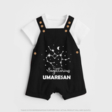 Sagittarius Constellation Dungaree - BLACK - 0 - 5 Months Old (Chest 18")