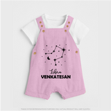 Libra Star Sign Dungaree - BABY PINK - 0 - 5 Months Old (Chest 18")