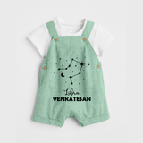 Libra Star Sign Dungaree - MINT GREEN - 0 - 5 Months Old (Chest 18")