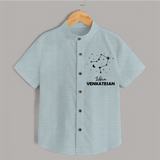 Libra Star Sign shirt - ARCTIC BLUE - 0 - 6 Months Old (Chest 23")
