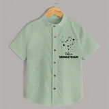 Libra Star Sign shirt - MINT GREEN - 0 - 6 Months Old (Chest 23")