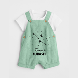 CancerStar Sign Constellation Dungaree - MINT GREEN - 0 - 5 Months Old (Chest 18")