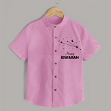 AriesStar Sign Constellation shirt - BABY PINK - 0 - 6 Months Old (Chest 23")