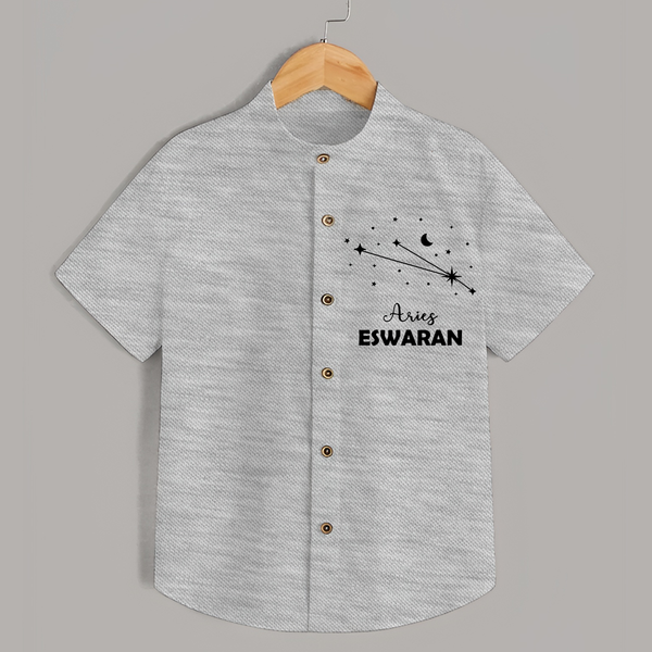 AriesStar Sign Constellation shirt - GREY - 0 - 6 Months Old (Chest 23")