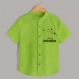 AriesStar Sign Constellation shirt - LIME GREEN - 0 - 6 Months Old (Chest 23")