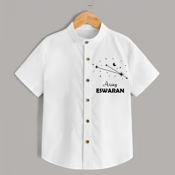 AriesStar Sign Constellation shirt - WHITE - 0 - 6 Months Old (Chest 23")