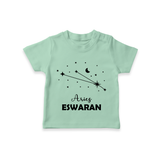 AriesStar Sign Constellation T shirt  - MINT GREEN - 0-5 Months Old (Chest 17")