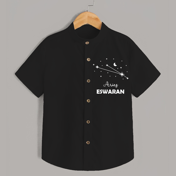 AriesStar Sign Constellation shirt - BLACK - 0 - 6 Months Old (Chest 23")