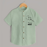 Taurus Zodiac Constellation shirt - MINT GREEN - 0 - 6 Months Old (Chest 23")