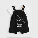 Taurus Zodiac Constellation Dungaree - BLACK - 0 - 5 Months Old (Chest 18")
