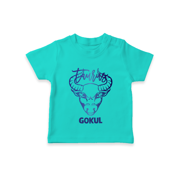 Taurus Bull Zodiac Symbol Printed T shirt