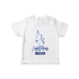 Sagittarius Archer Zodiac Symbol Printed T shirt  - WHITE - 0-5 Months Old (Chest 17")