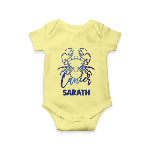 Cancer Crab Zodiac Symbol Printed Romper