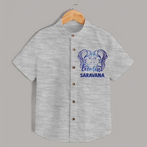 Gemini Twin Star Sign Printed shirt