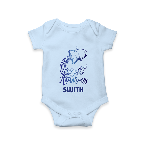 Aquarius Zodiac Constellation  JablaSet - BABY BLUE - New Born (Chest 14")