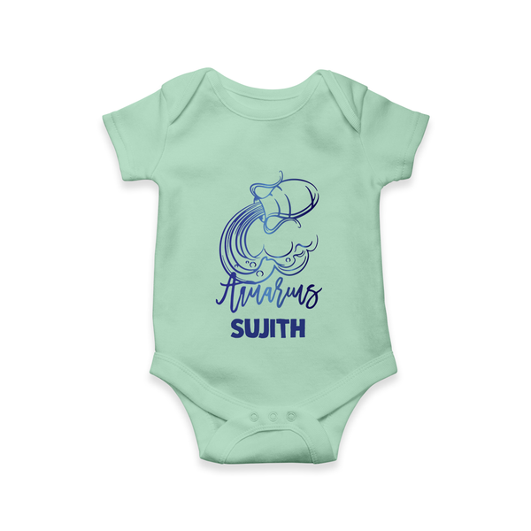 Aquarius Zodiac Constellation  JablaSet - MINT GREEN - New Born (Chest 14")