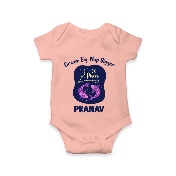 Capricorn Zodiac Constellation  JablaSet - PEACH - New Born (Chest 14")