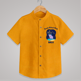 Gemini Twin Stars Zodiac Printed Baby shirt - CHROME YELLOW - 0 - 6 Months Old (Chest 23")