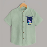 Gemini Twin Stars Zodiac Printed Baby shirt - MINT GREEN - 0 - 6 Months Old (Chest 23")