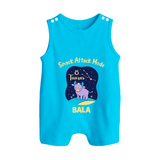 Taurus Twin Stars Zodiac Printed Baby Button Romper