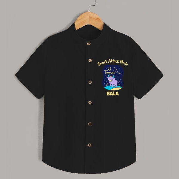 Gemini Twin Stars Zodiac Printed Baby shirt - BLACK - 0 - 6 Months Old (Chest 23")