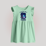 Sagittarius Adventure Zodiac Printed Baby Frock - MINT GREEN - 0 - 3 Months Old (Chest 17")