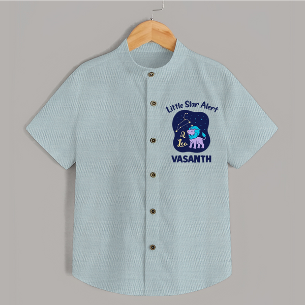 Sagittarius Adventure Zodiac Printed Baby shirt - ARCTIC BLUE - 0 - 6 Months Old (Chest 23")
