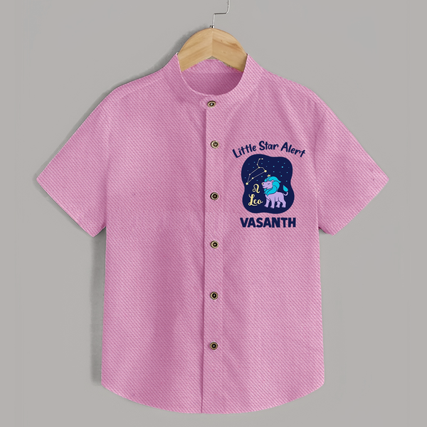 Sagittarius Adventure Zodiac Printed Baby shirt - BABY PINK - 0 - 6 Months Old (Chest 23")