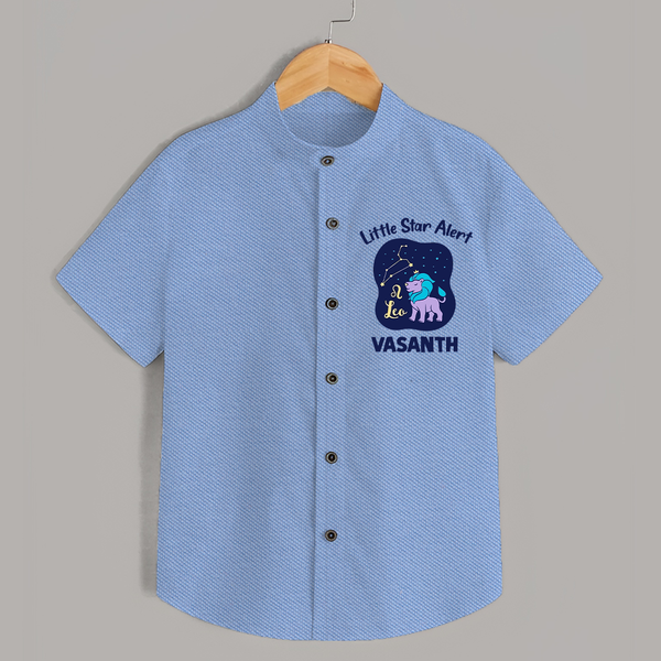 Sagittarius Adventure Zodiac Printed Baby shirt - SKY BLUE - 0 - 6 Months Old (Chest 23")