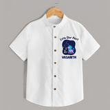 Sagittarius Adventure Zodiac Printed Baby shirt - WHITE - 0 - 6 Months Old (Chest 23")