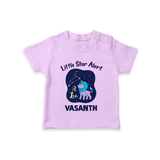 Sagittarius Adventure Zodiac Printed Baby T shirt  - LILAC - 0-5 Months Old (Chest 17")