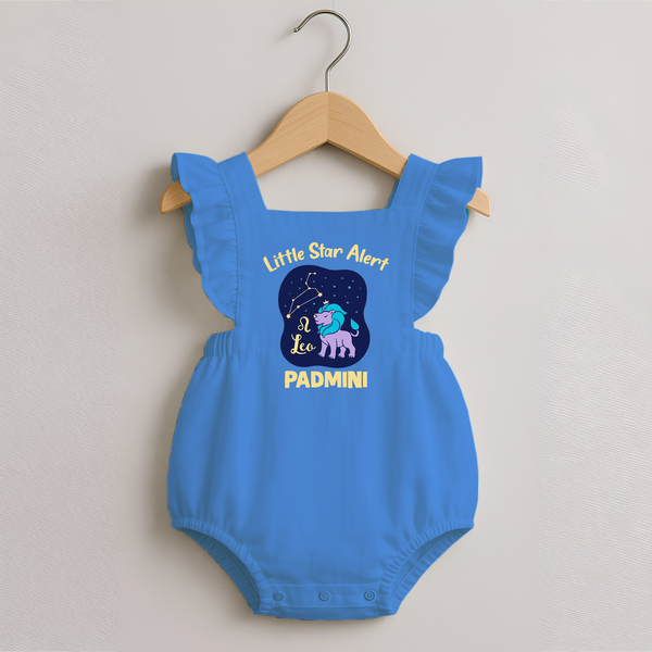 Leo Adventure Zodiac Printed Baby Romper Frock