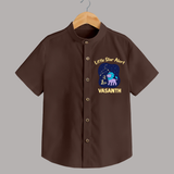 Sagittarius Adventure Zodiac Printed Baby shirt - CHOCOLATE BROWN - 0 - 6 Months Old (Chest 23")
