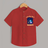 Sagittarius Adventure Zodiac Printed Baby shirt - RED - 0 - 6 Months Old (Chest 23")