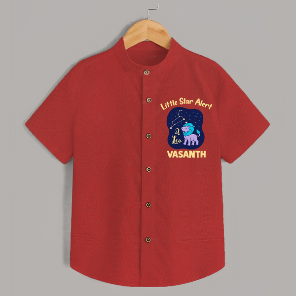 Sagittarius Adventure Zodiac Printed Baby shirt - RED - 0 - 6 Months Old (Chest 23")