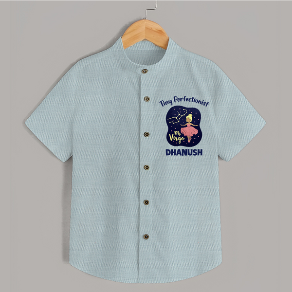 Pisces Dreamy Fish Zodiac Printed Baby shirt - ARCTIC BLUE - 0 - 6 Months Old (Chest 23")