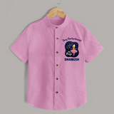 Pisces Dreamy Fish Zodiac Printed Baby shirt - BABY PINK - 0 - 6 Months Old (Chest 23")