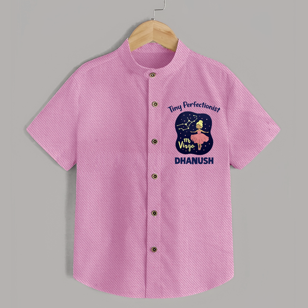Pisces Dreamy Fish Zodiac Printed Baby shirt - BABY PINK - 0 - 6 Months Old (Chest 23")