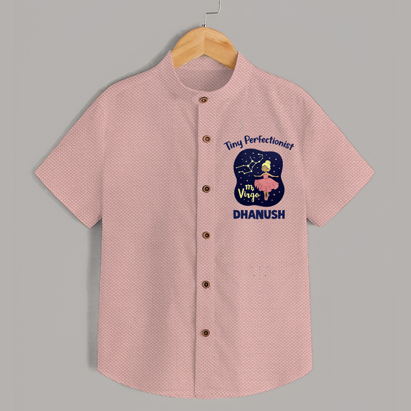Pisces Dreamy Fish Zodiac Printed Baby shirt - PEACH - 0 - 6 Months Old (Chest 23")