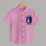 Libra Cute Balance Zodiac Printed Baby shirt - BABY PINK - 0 - 6 Months Old (Chest 23")